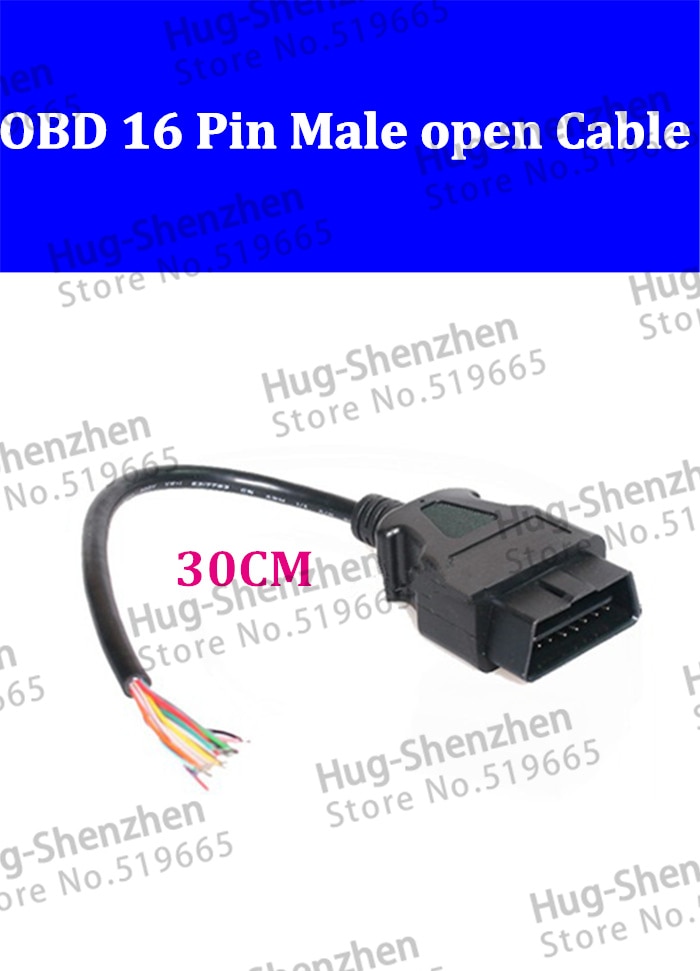  ǰ 2 / 30 cm obd 2 cavo kabel  ̺ 16   Ȯ Ŀ  ̾ ڵ extender